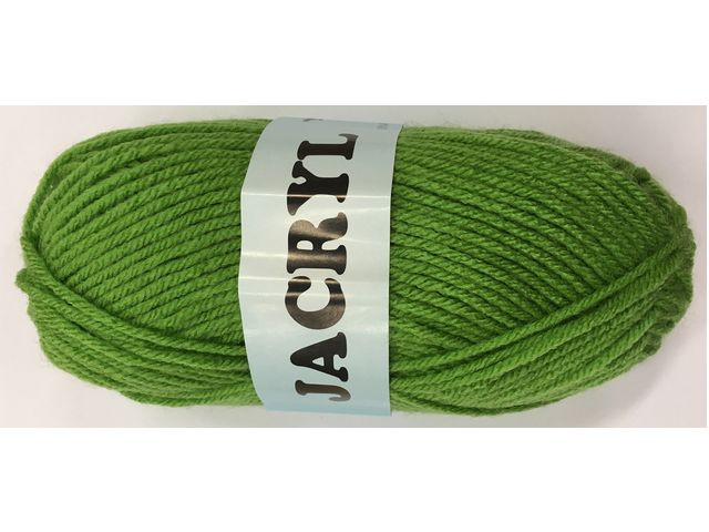 BildeAkrylgarn 50g grön