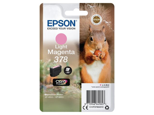 BildeEpson 378 LM (lys magenta) blekkpatron 4,8 ml