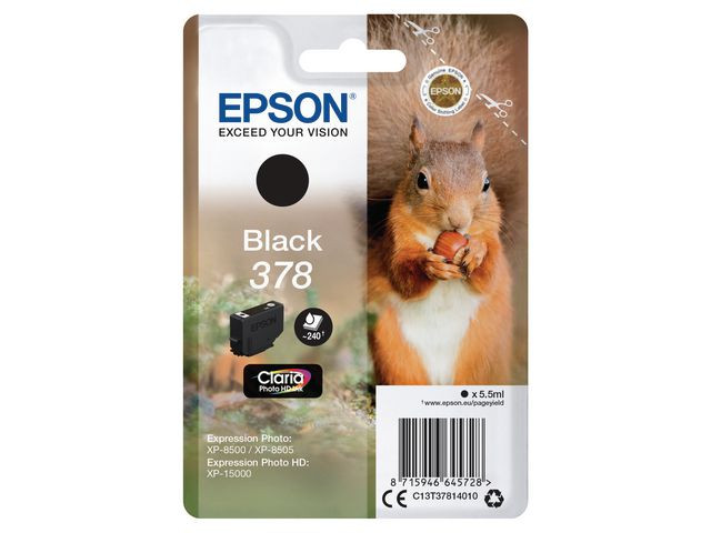 BildeT378 Black Ink Cartridge