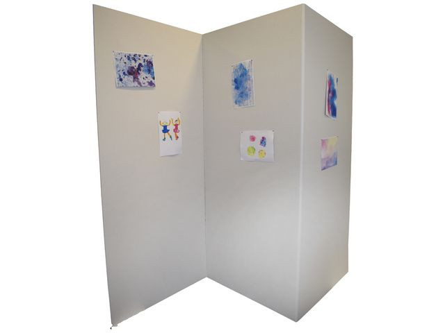 BildeUtställningsskärm 180x72cm 3-delad 5/fp
