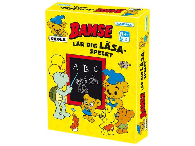 BildeSpel Bamse Lär dig läsa - ABC