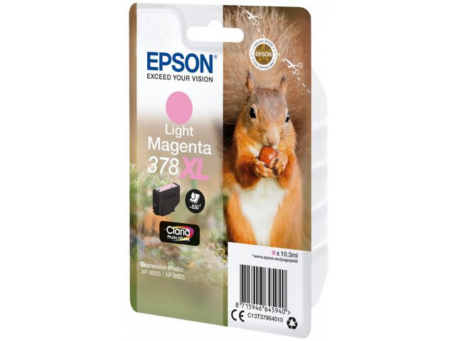 BildeT378 Light Magenta Ink Cartridge XL