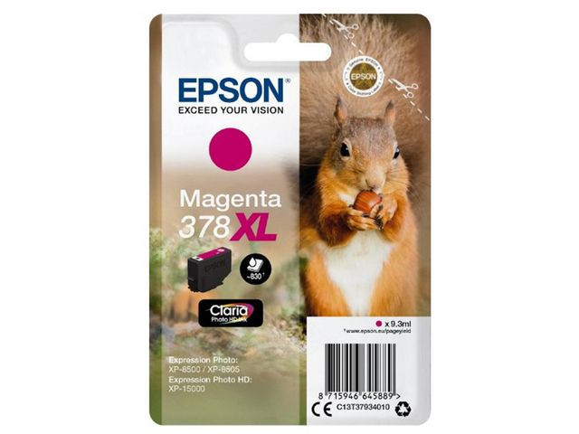 BildeEpson 378XL M (magenta) blekkpatron 9,3 ml