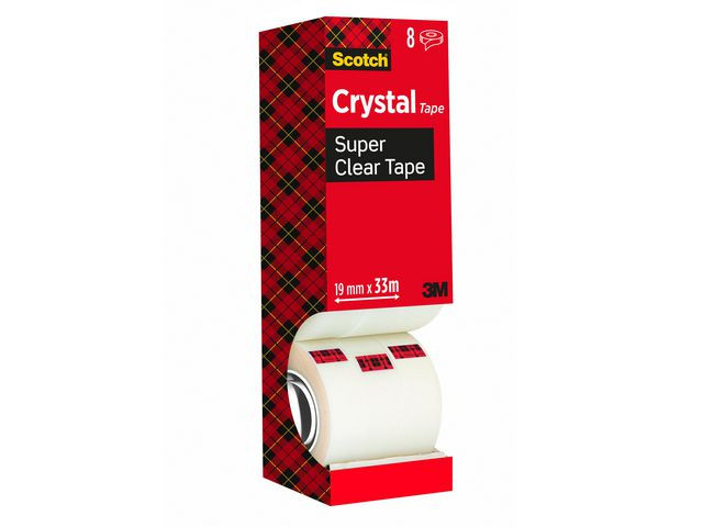 BildeTejp SCOTCH Crystal 19x33 7+1 på köpet