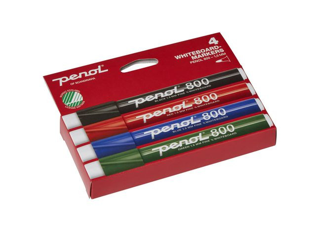 BildeWhiteboardpenna PENOL 800 rund 4/fp
