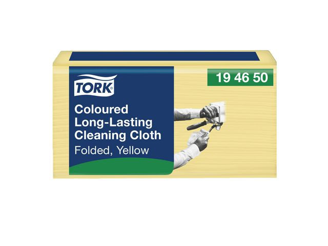 BildeRengöringsduk TORK Pre W8 gul 40/fp