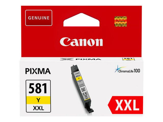 BildeCanon CLI-581XXL Y (gul) blekkpatron 11,7 ml