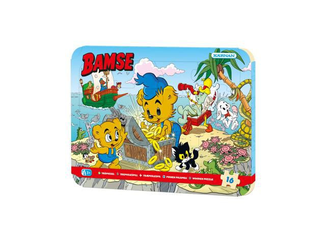 BildeRampussel Bamse 16 bitar
