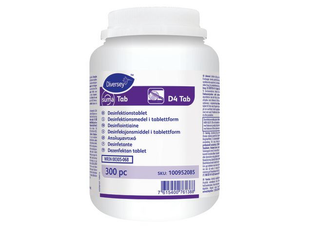 BildeYtdesinfektionstab. SUMA TAB D4 300/fp