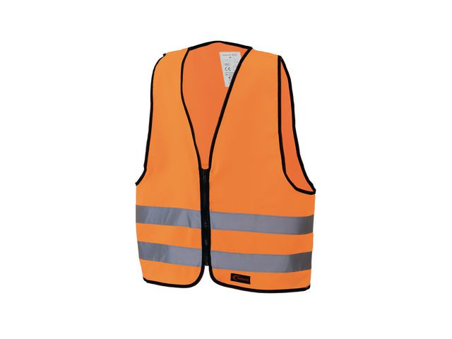 BildeReflexväst dragkedja Barn S Orange