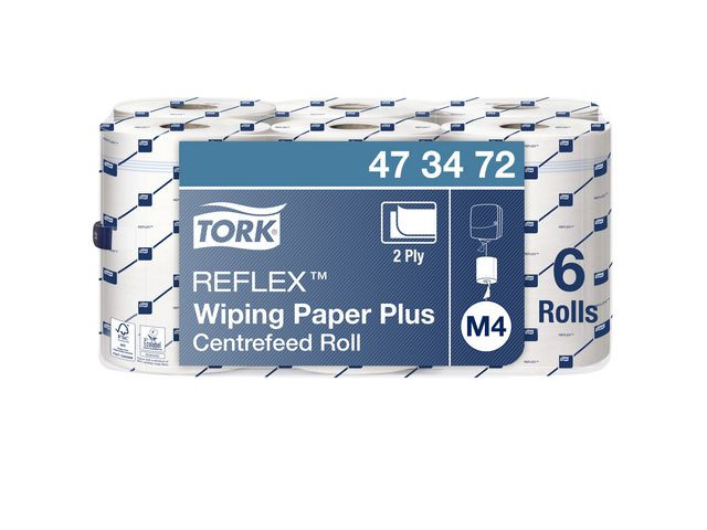 BildeTorkrulle TORK Adv M4 Reflex 2-lag 6/fp