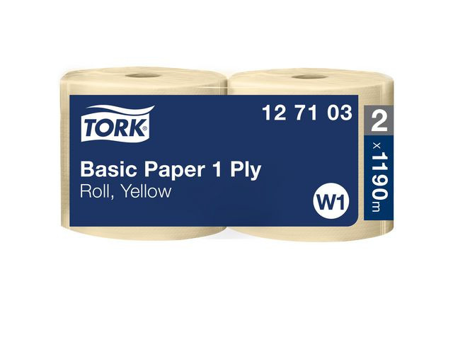 BildeIndustritork TORK Uni W1 gul 2/fp
