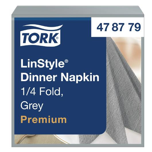 BildeServett TORK LinStyle Middag grå 50/fp