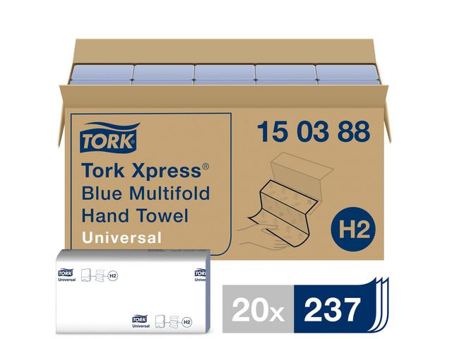 BildeHandduk TORK Uni H2 Xpress 4740/fp
