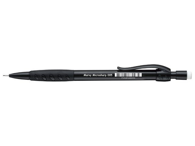 BildeStiftpenna MARVY Grip 0,5mm svart