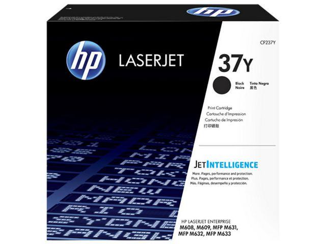 BildeToner HP CF237Y No 37Y Sort
