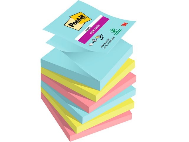 BildeNotes POST-IT Z-block Cosmi 76x76mm 6/fp