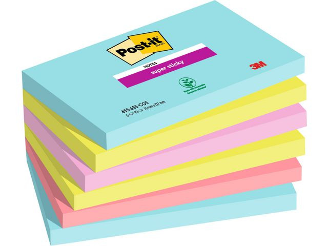 BildeNotes POST-IT SS 76x127mm Cosmic 6/fp