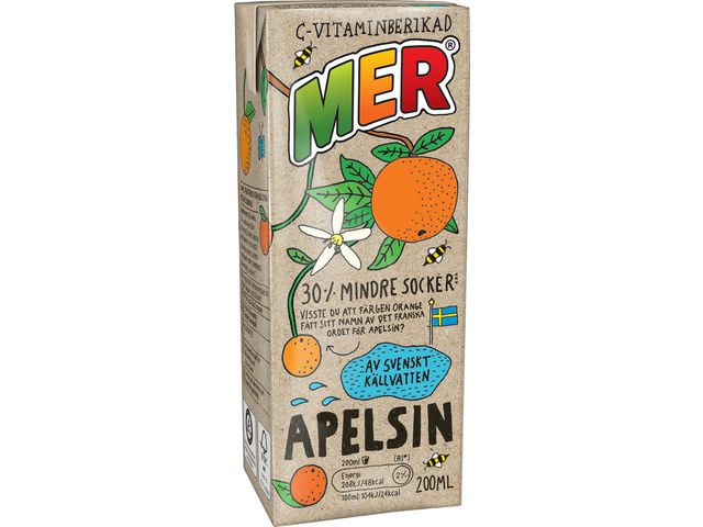 BildeFruktdryck MER Apelsin 20cl