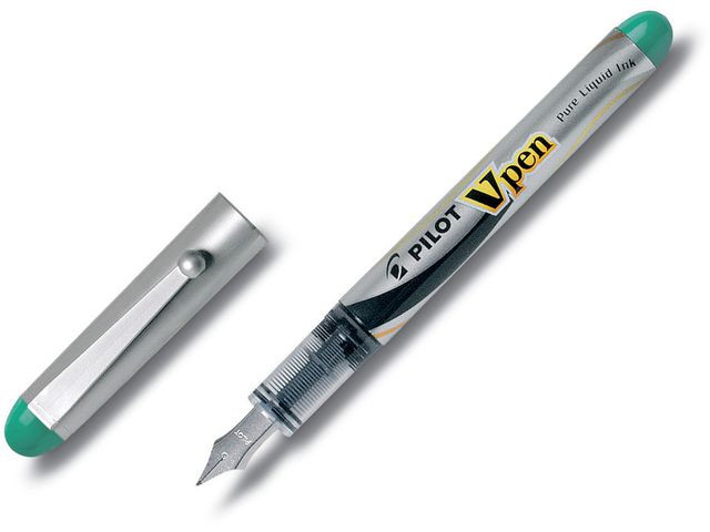 BildeReservoarpenna PILOT V-pen Grön