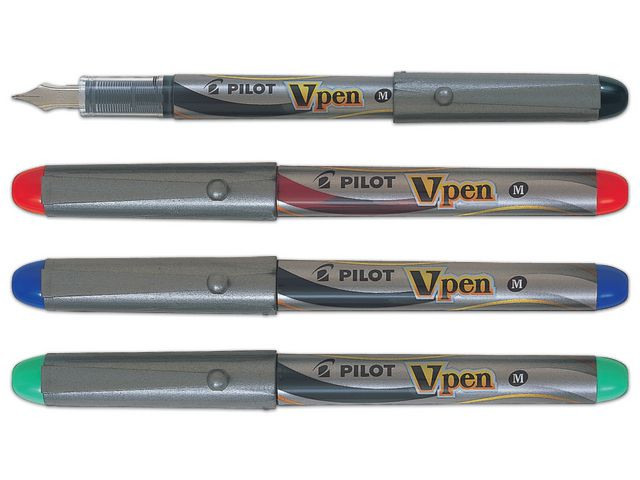 BildeReservoarpenna PILOT V-pen Röd