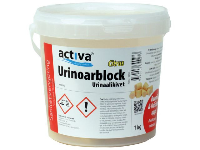 BildeUrinoarblock ACTIVA Citron (ca 50st) 1kg