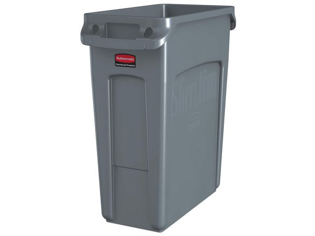 BildePapperskorg Slim Jim 60L grå