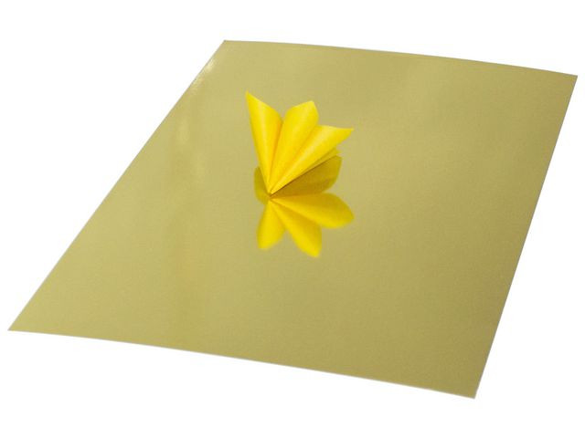 BildeSpegelkartong 25x35cm 280g guld 20/fp
