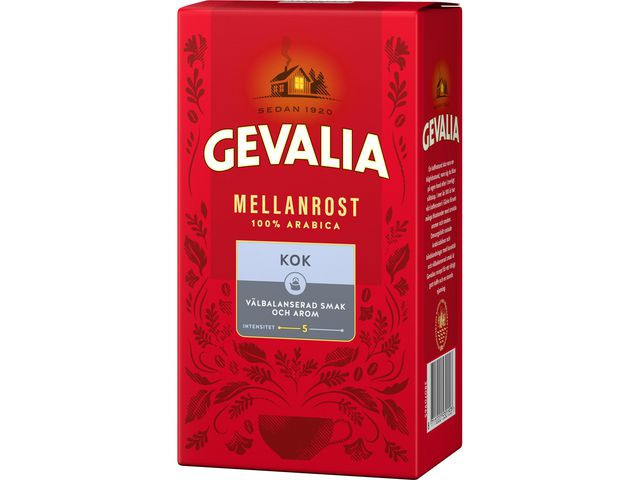 BildeKaffe GEVALIA Kok Mellanrost 450g