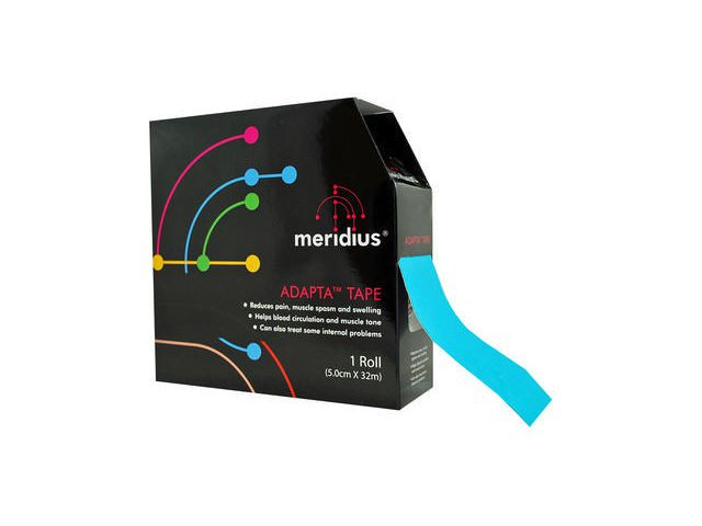 BildeKinesiotejp MERIDIUS blå 5cmx32m