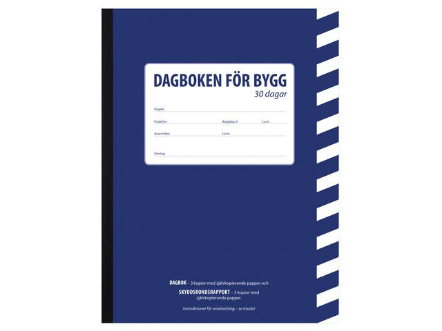 BildeDagboken för bygg A4 30 dagar