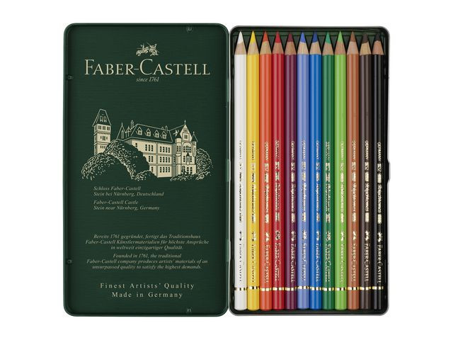 BildeFärgpenna FABER CASTELL Polychroms 12/fp