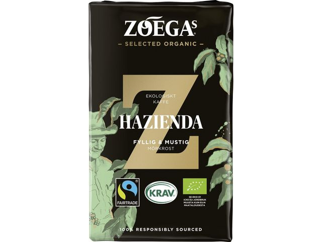 BildeKaffe ZOÉGAS Hazienda ekologiskt 450g