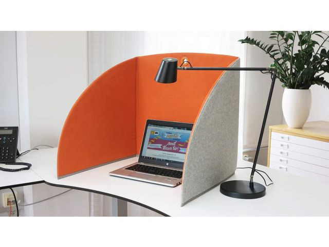 BildeStandUp Bordsskärm 58cm orange