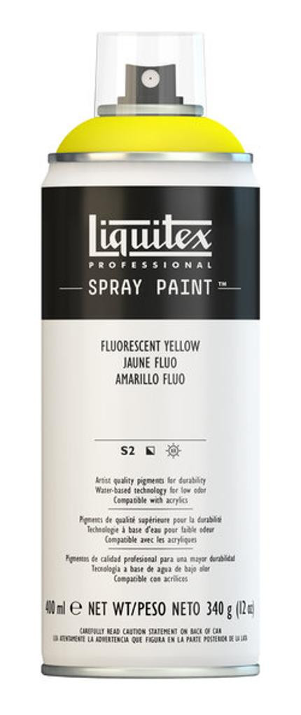 BildeSprayfärg Fluorescent 400ml Yellow