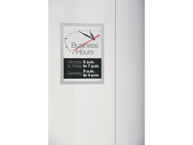 BildeMagnetram DURAFRAME SUN UV A4 silver2/fp
