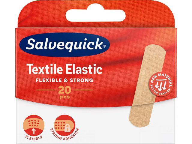 BildePlåster SALVEQUICK textil M 20/fp