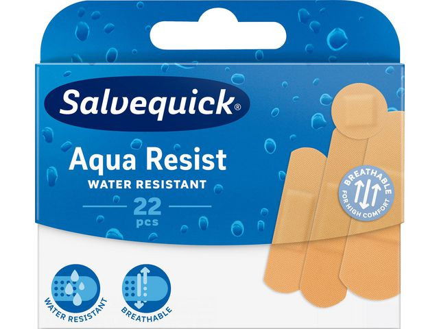 BildePlåster SALVEQUICK Aqua resist mix 22/fp
