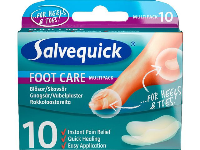BildePlåster SALVEQUICK FC skavsår mix 10/fp