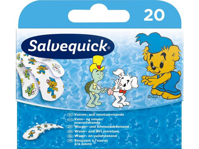 BildePlåster SALVEQUICK Bamse 20/fp