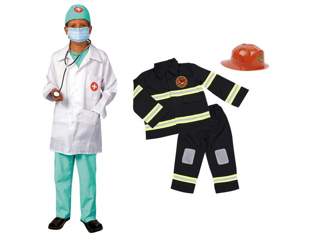 BildeMaskeraddräkt Yrken 4-6år 2/fp