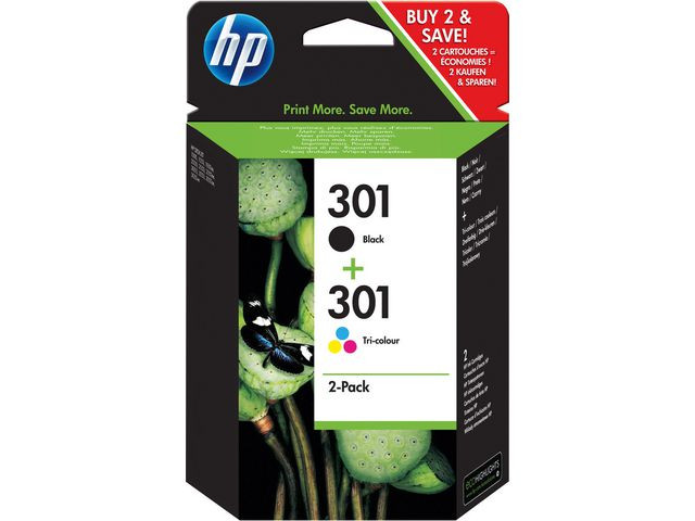 BildeHP Ink N9J72AE 301 Multipack