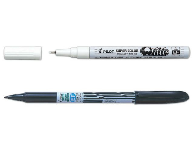 BildeMärkpenna PILOT Super Color EF svart