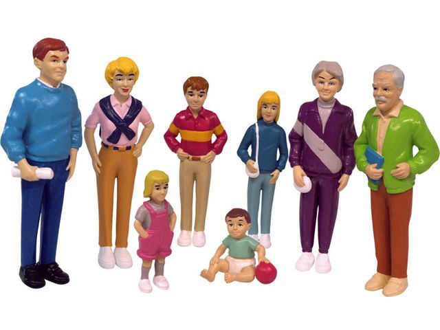BildeFamilj Lekfigurer 1. 8/fp