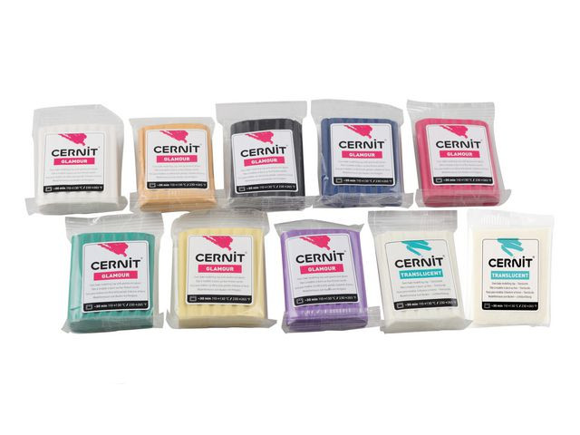 BildeLera CERNIT Glamour pärlemor 10X56g