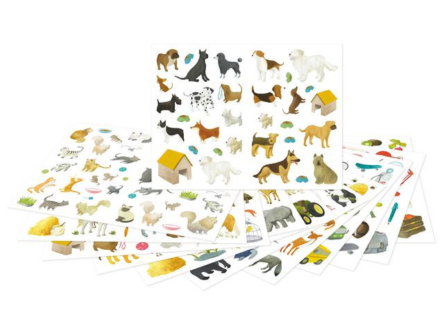 BildeStickers sorterade motiv 1692st
