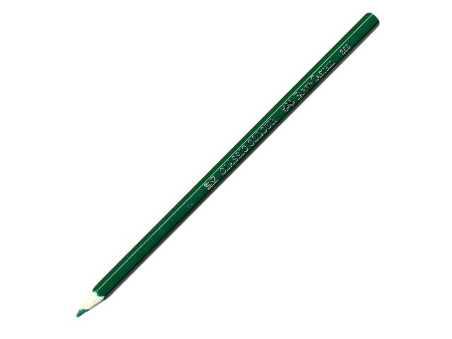 BildeFärgpenna FABER-CASTELL mörkgrön 12/fp