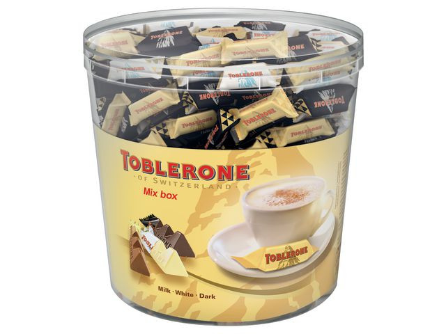 BildeChoklad TOBLERONE Tiny Cylinder 904g