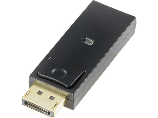 BildeAdapter DELTACO DP-HDMI hona svart