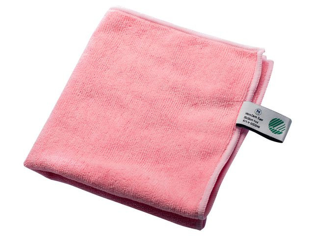 BildeMicrofiberduk Nline Super 35x35cm röd